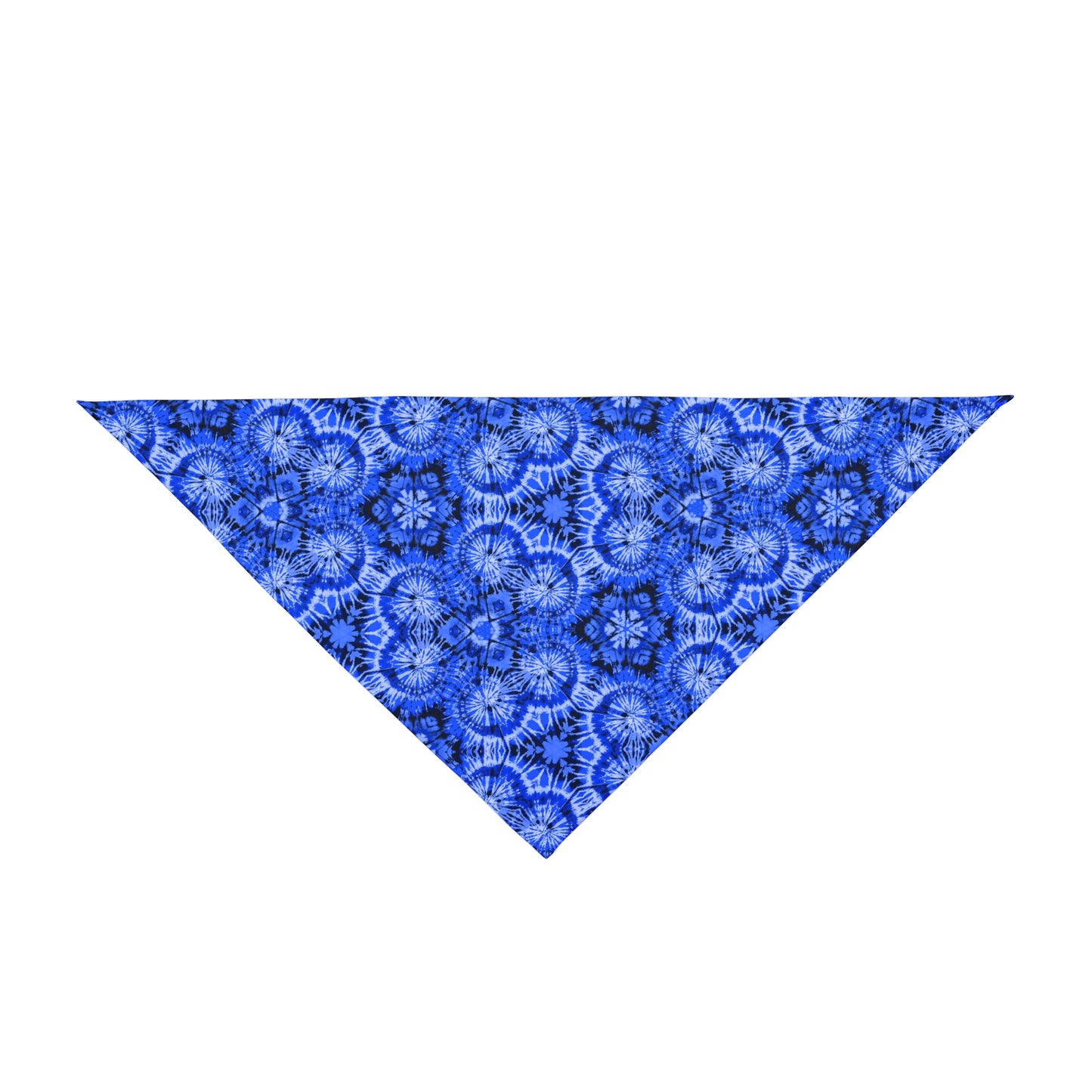 Blue Tiedye Pet Bandana