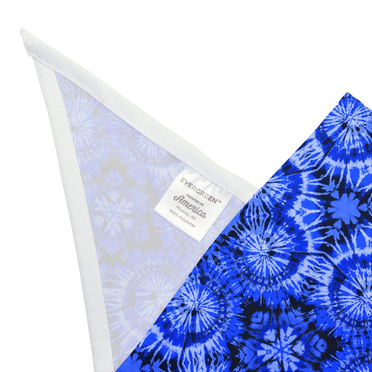 Blue Tiedye Pet Bandana