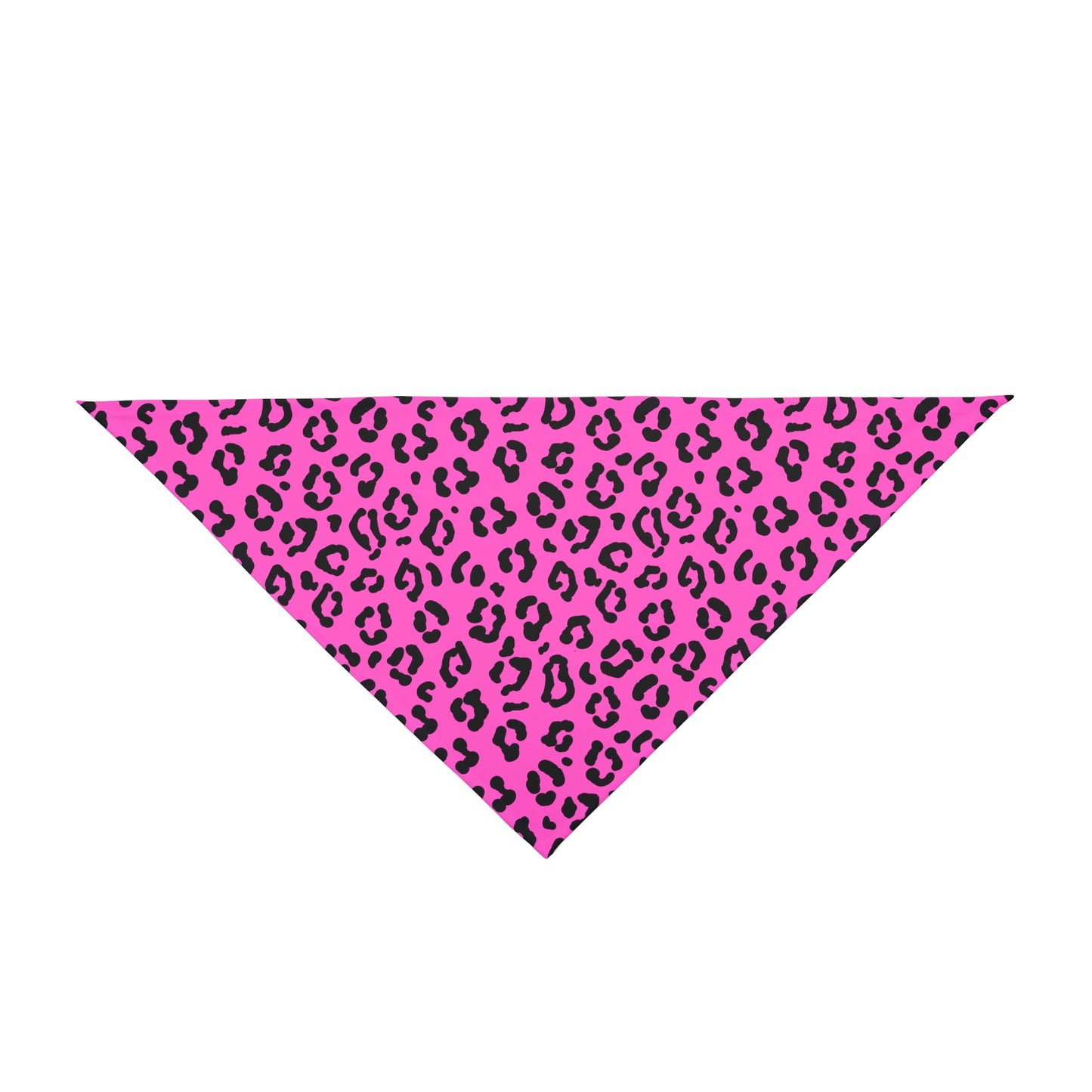 Pink Leopard Print Dog Bandana