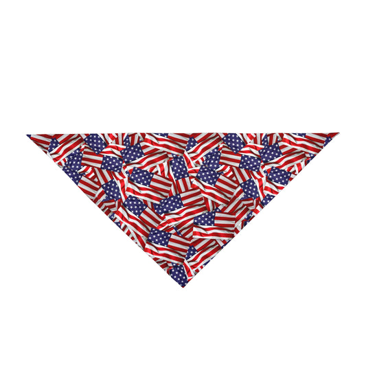 USA American Flag Dog Bandana