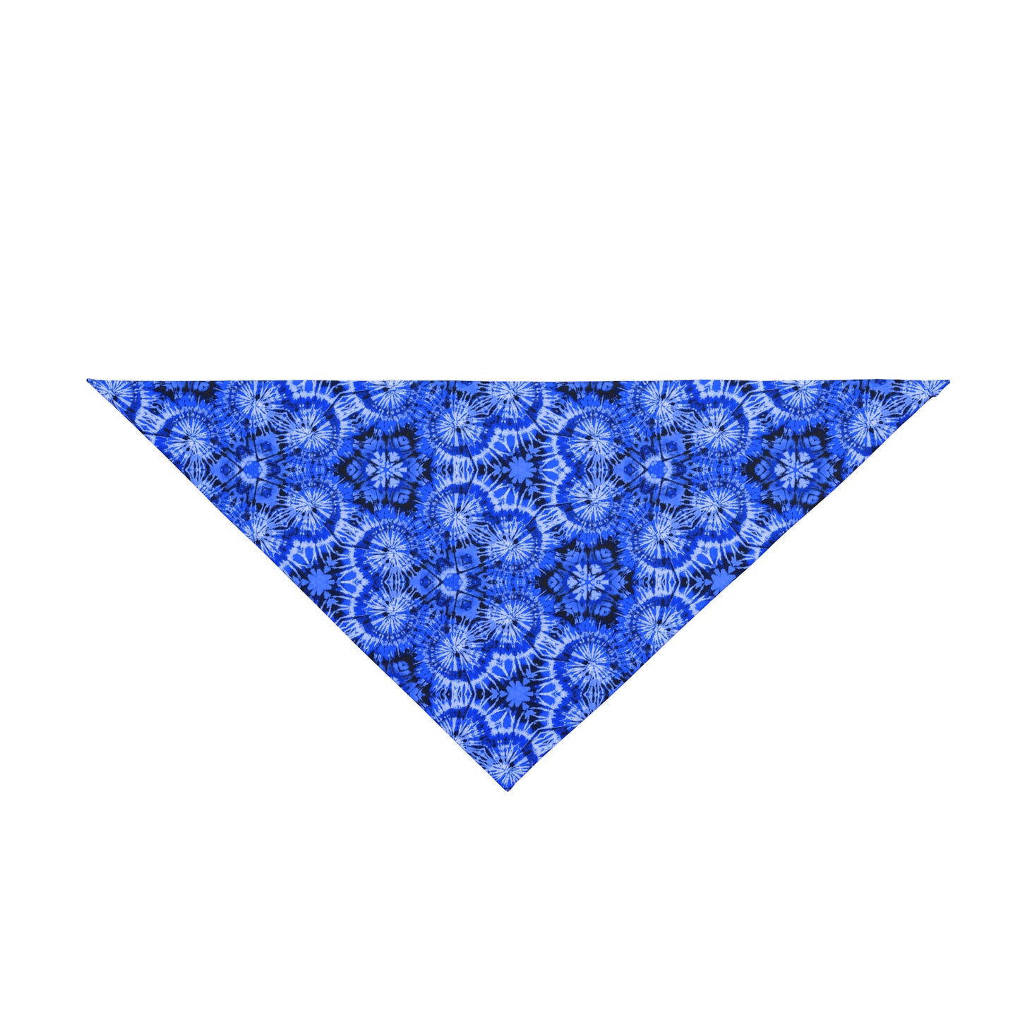 Blue Tiedye Pet Bandana