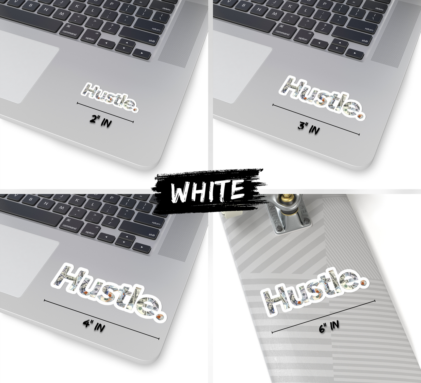 Hustle Money Kiss-Cut Sticker
