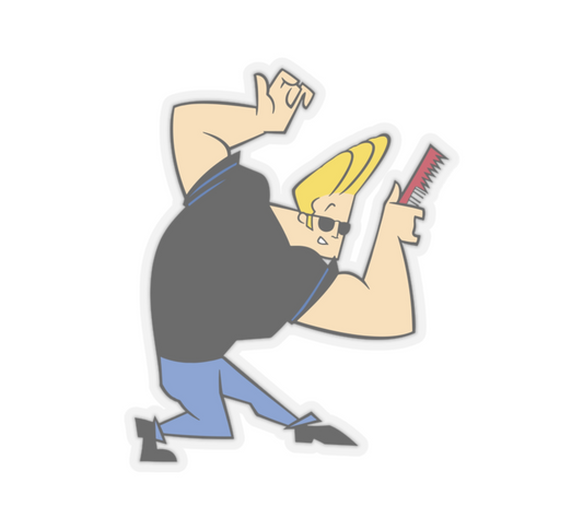 Johnny Bravo Sticker
