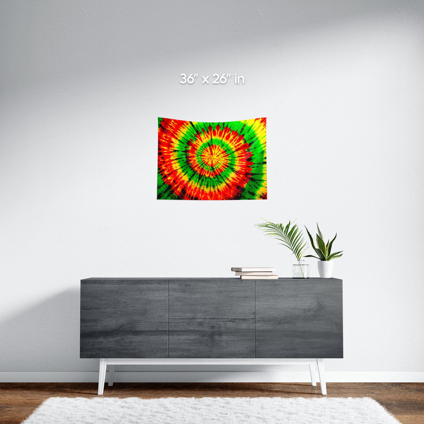Rasta Tiedye Wall Tapestry