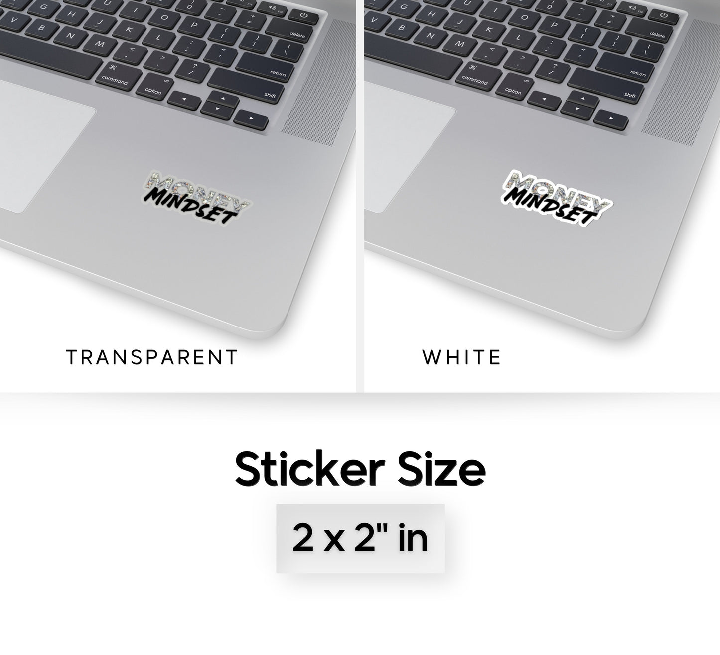 Money Mindset Kiss-Cut Sticker