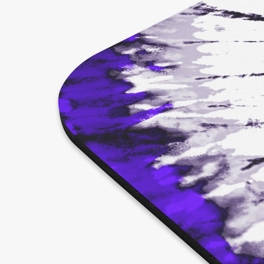 Purple + White Tiedye Mousepad