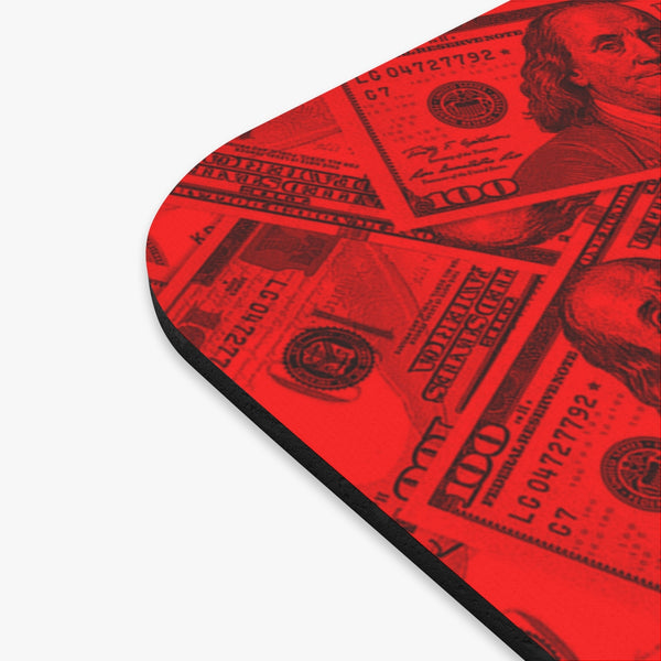 Red 100 Dollar Bills Money Mousepad