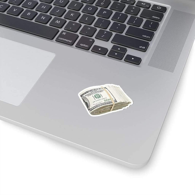 Banded Money Stack Sticker White / 2" × 2" Dryp Factory