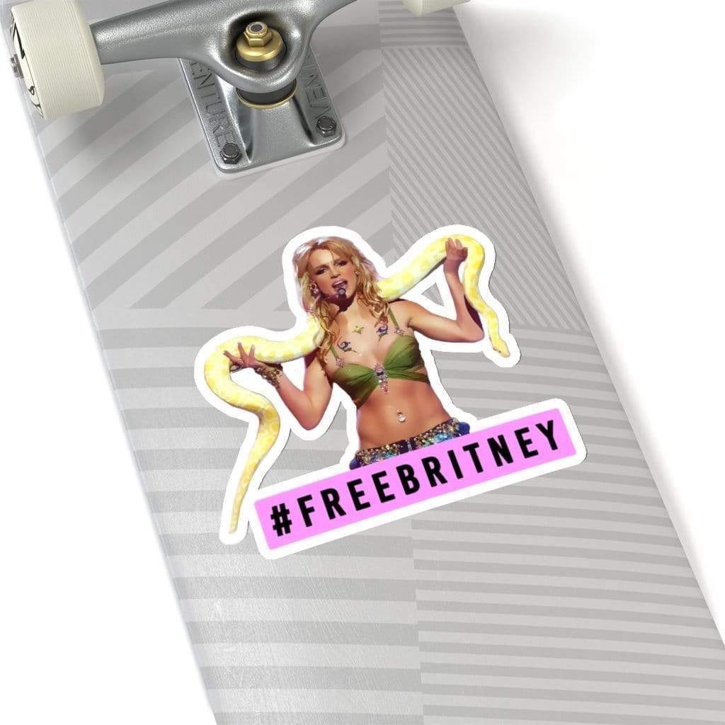Free Britney Kiss-Cut Sticker