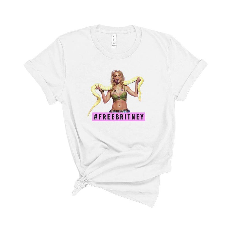 Free Britney T-Shirt White / XS