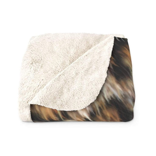 Leopard Sherpa Fleece Blanket
