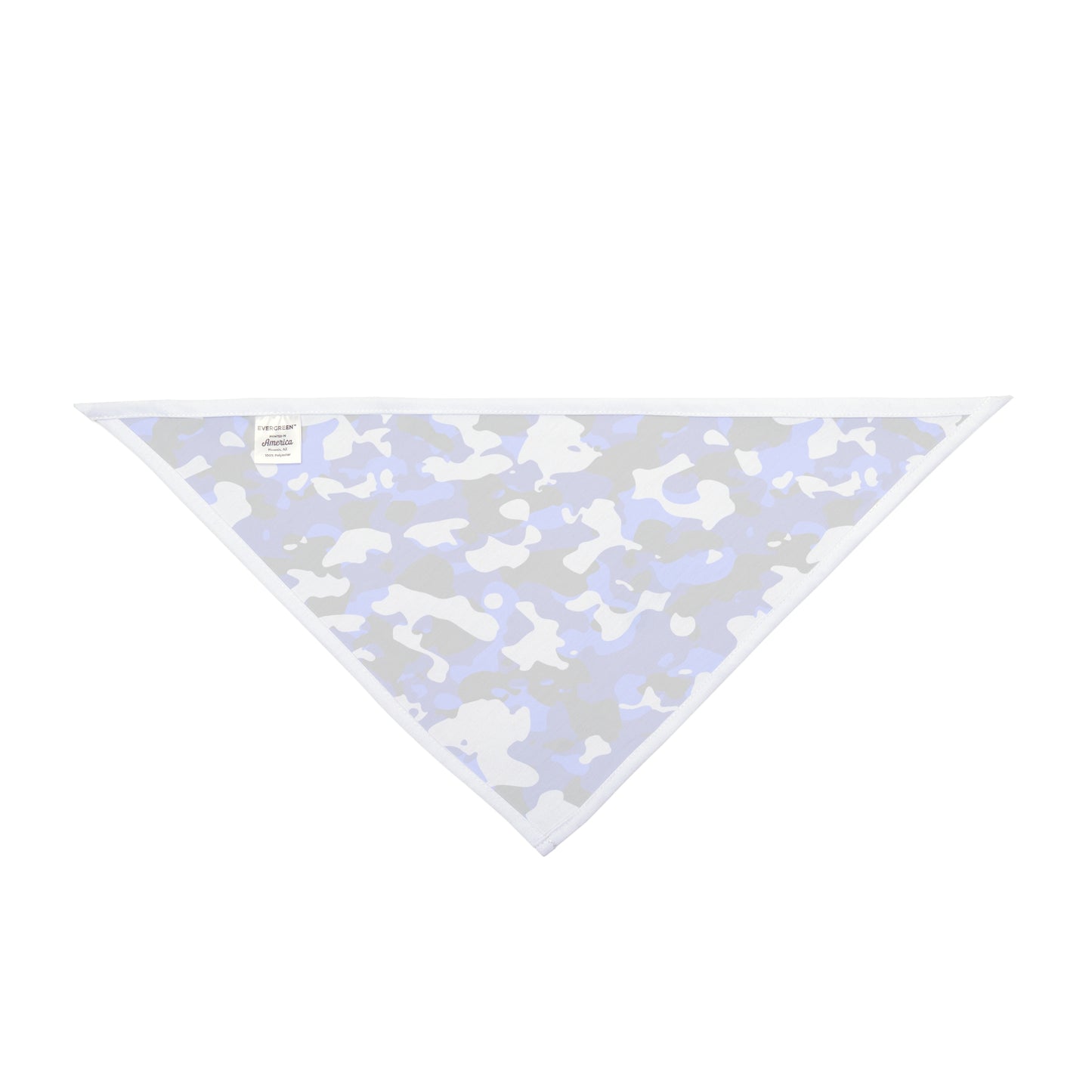 Blue Camouflage Dog Bandana