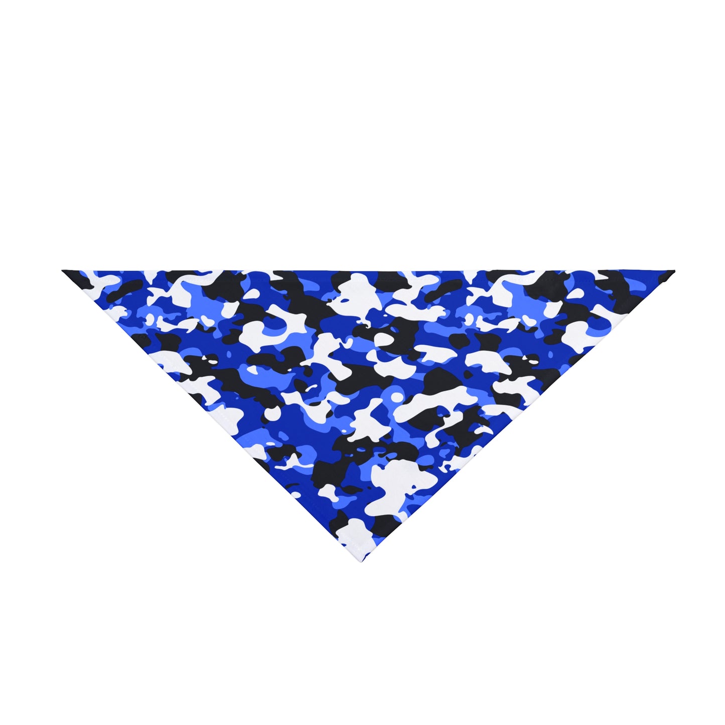 Blue Camouflage Dog Bandana