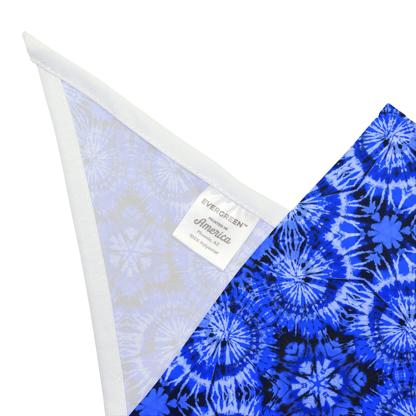 Blue Tiedye Pet Bandana