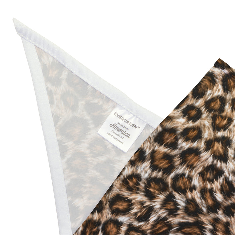 Leopard Print Pet Bandana
