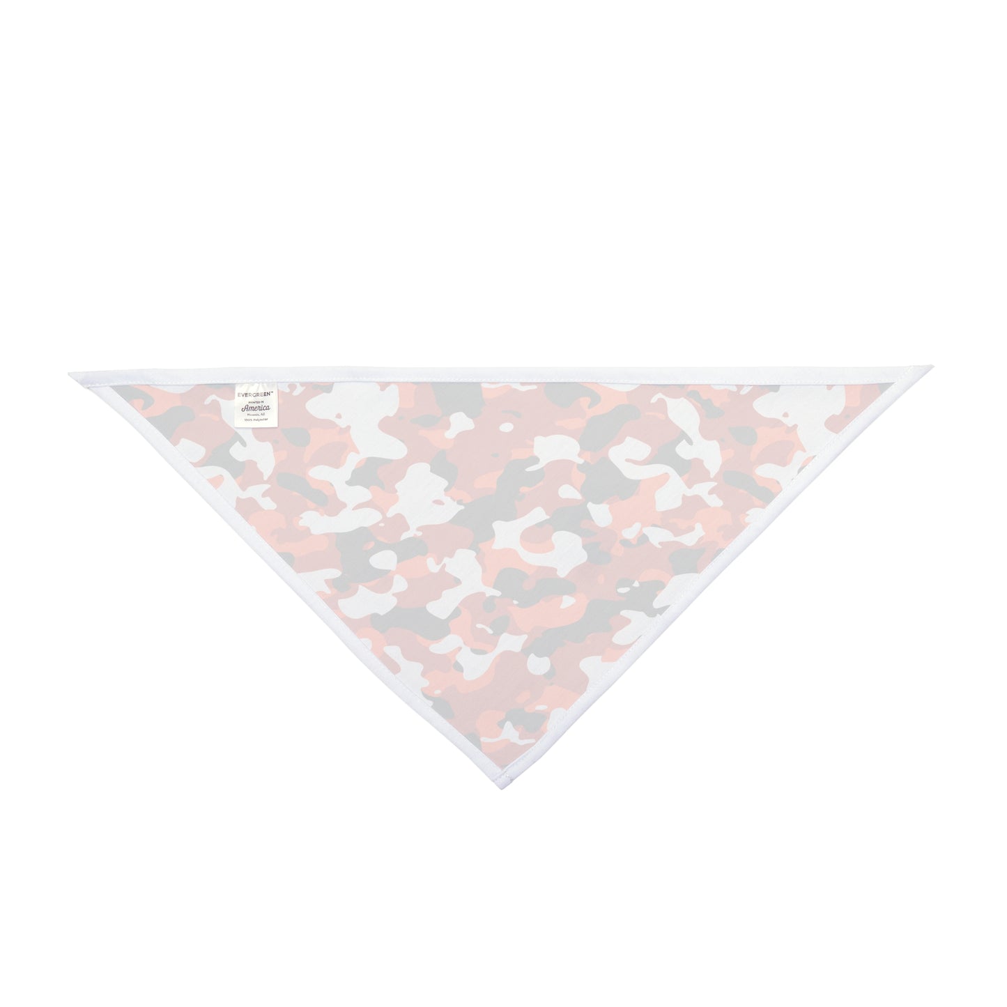 Orange Camouflage Dog Bandana