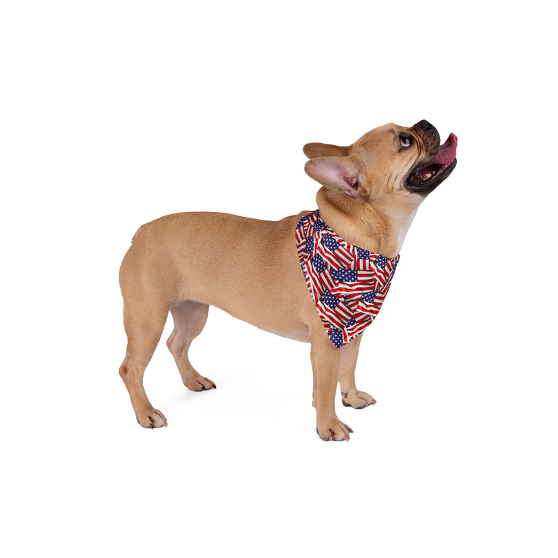USA American Flag Dog Bandana
