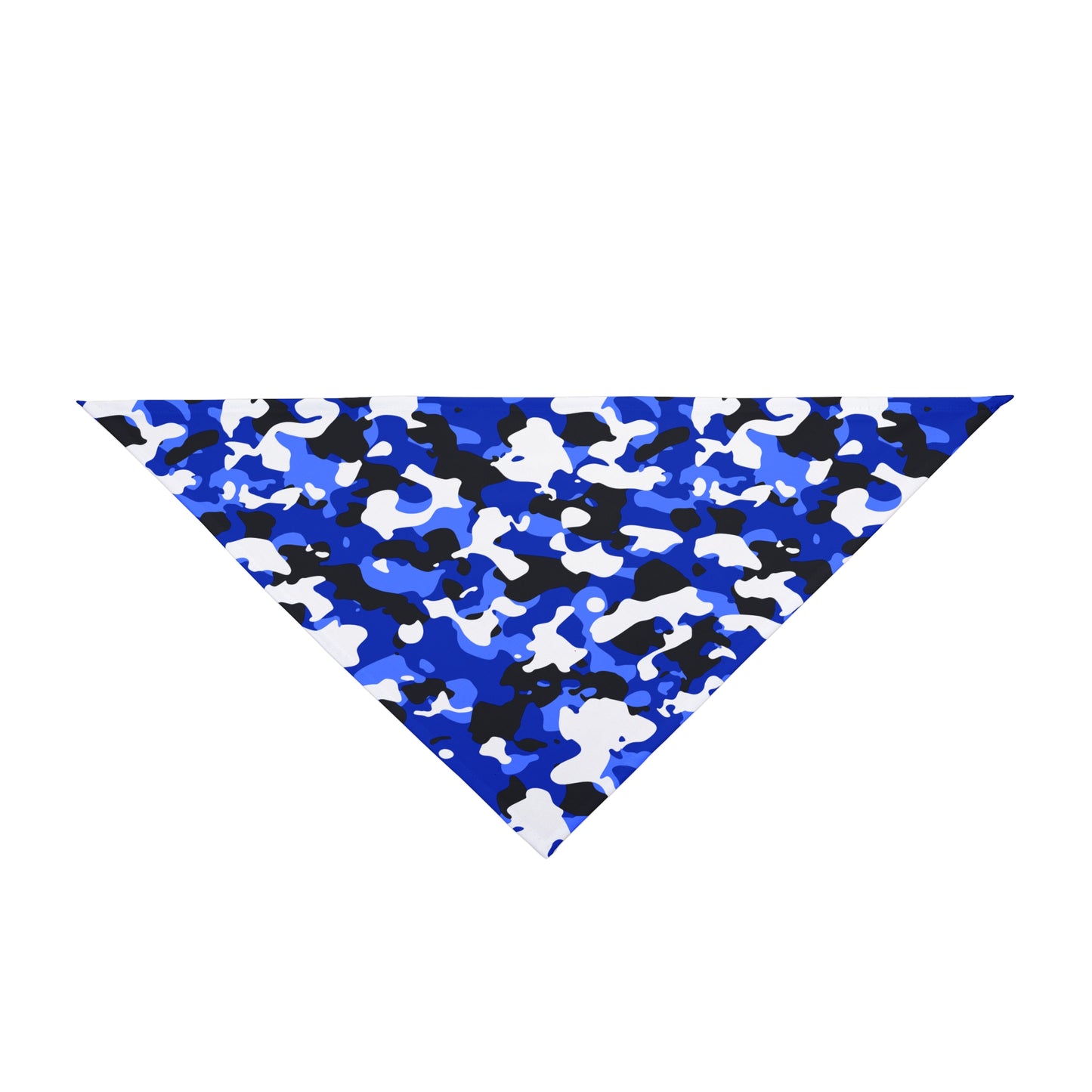 Blue Camouflage Dog Bandana