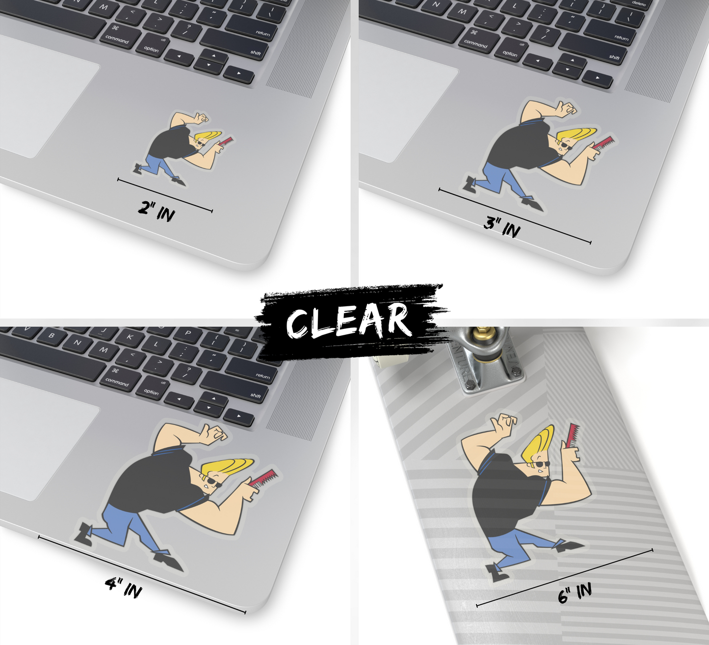 Johnny Bravo Sticker