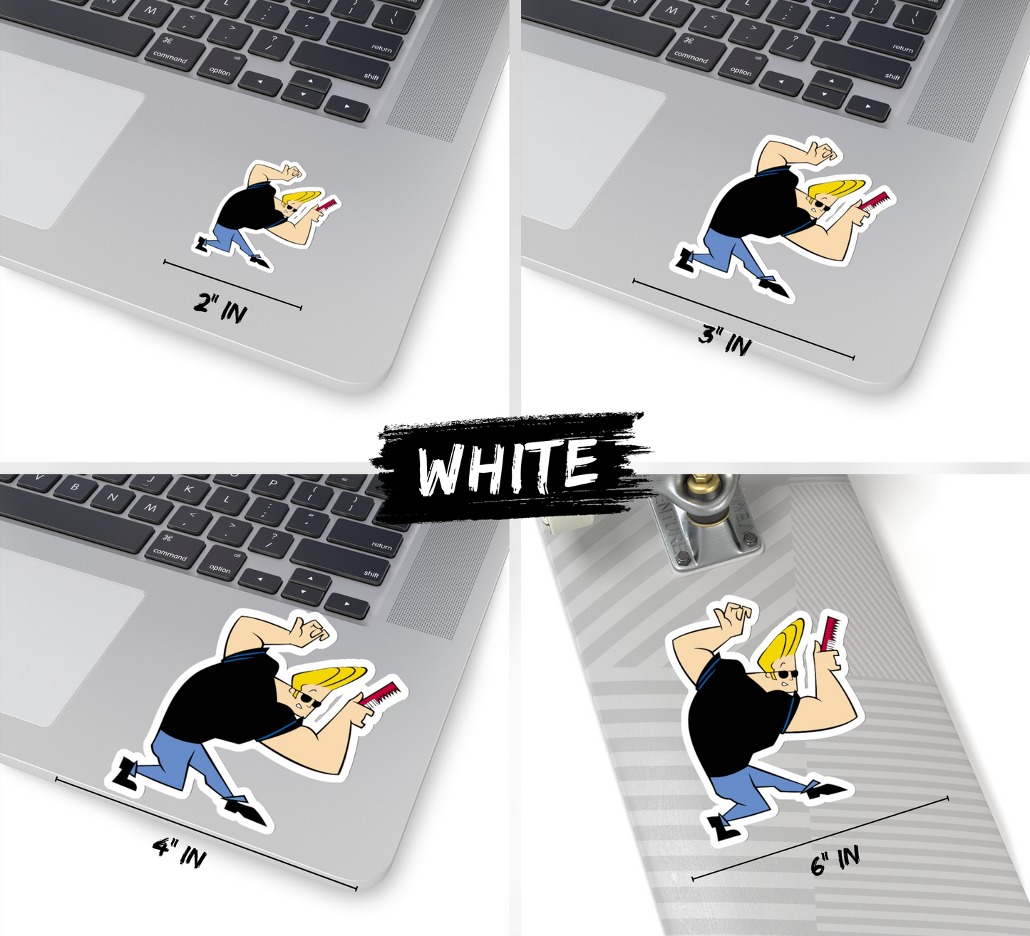 Johnny Bravo Sticker