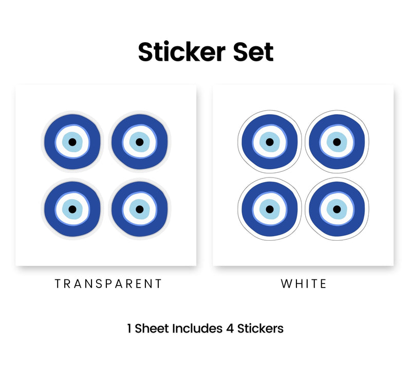 Greek Evil Eye Mini Sticker Set