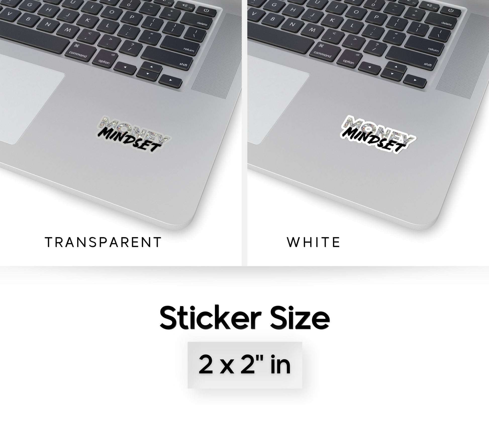 Money Mindset Kiss-Cut Sticker