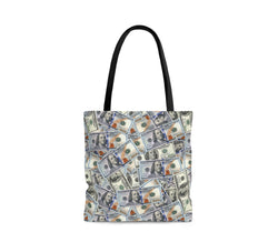 Hundred Dollar Bills Money Tote Bag - All Over Print
