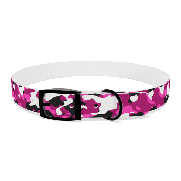 Pink camouflage dog collar deals