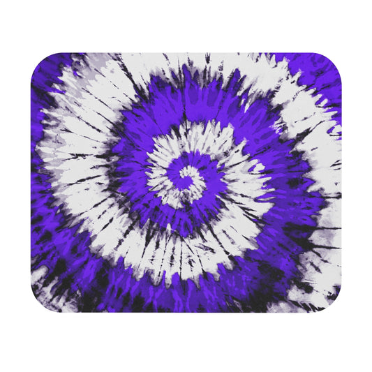 Purple + White Tiedye Mousepad