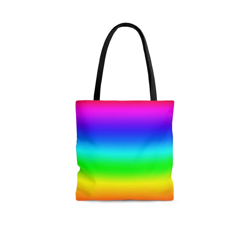 Rainbow Gradient Tote Bag - Sublimation All Over Print