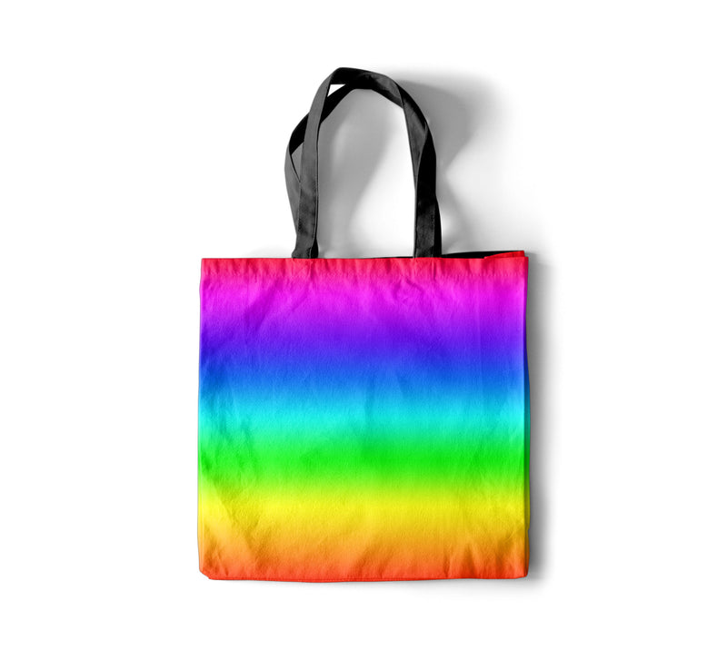 Rainbow Gradient Tote Bag - Sublimation All Over Print