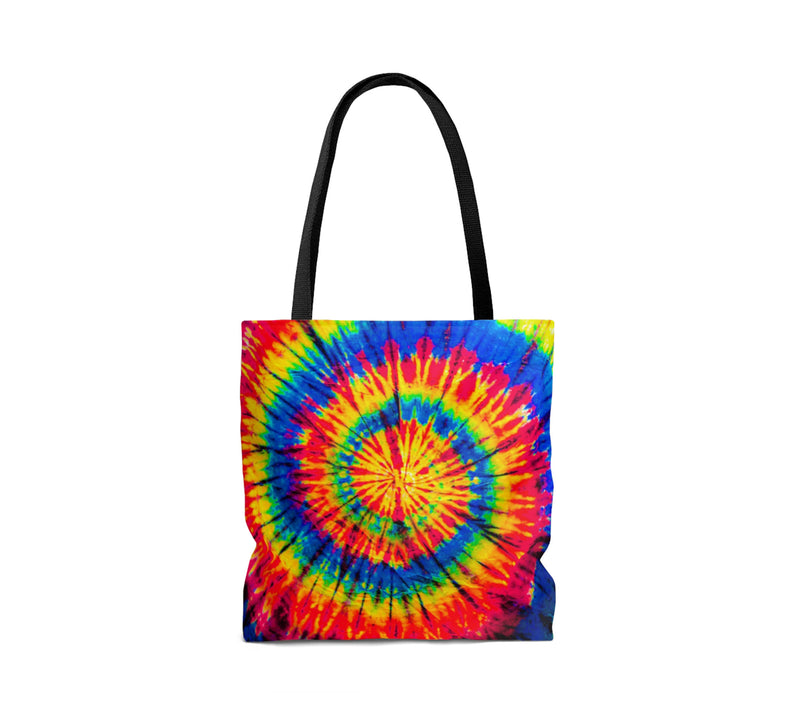 Skittles Rainbow Tie-Dye Tote Bag - Sublimation All Over Print