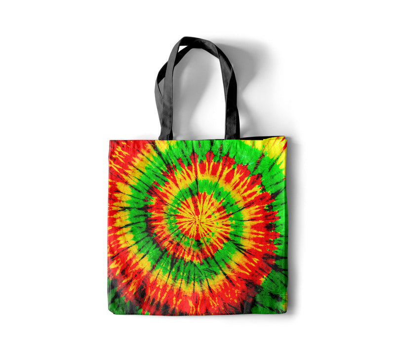 Rasta Tie-Dye Tote Bag - All Over Print