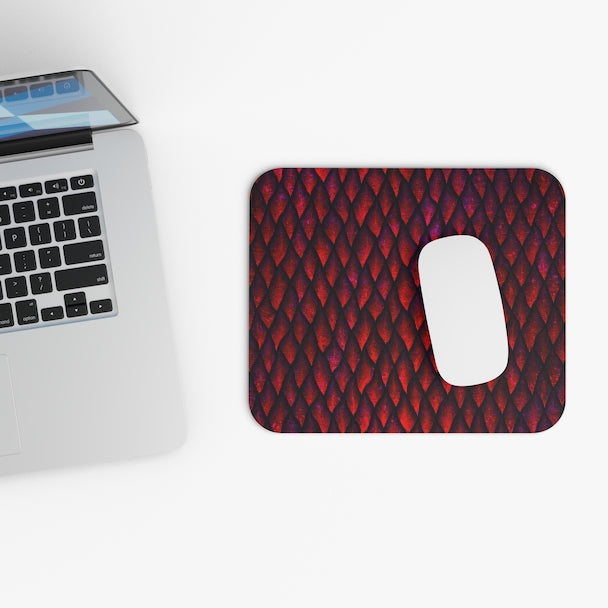 Red Dragon Scales Mousepad