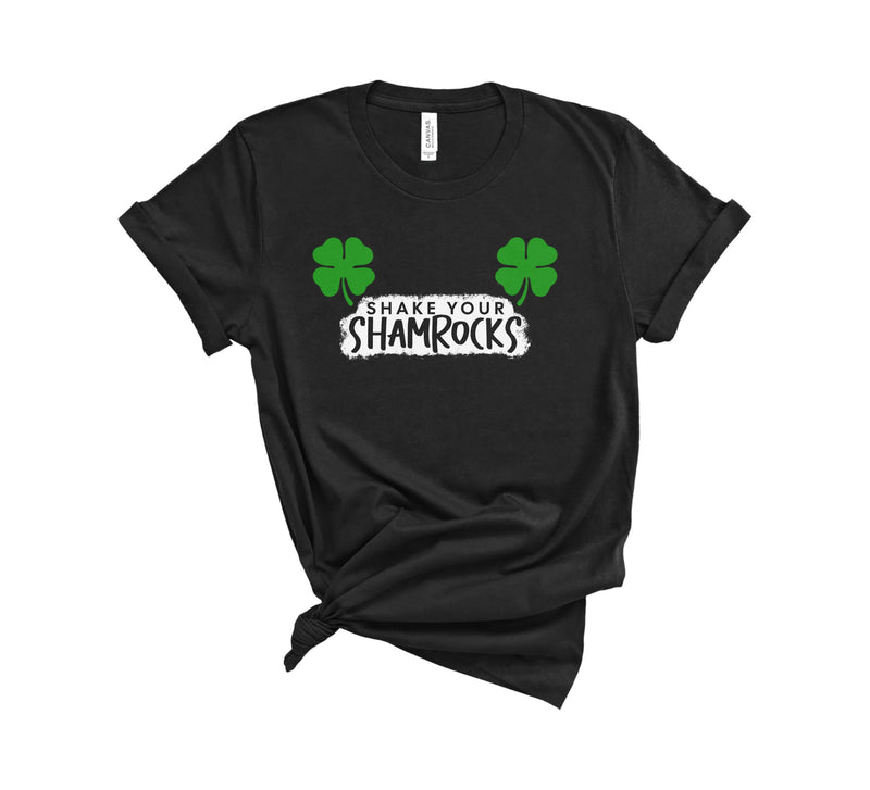Shake Your Shamrocks T-Shirt Funny St. Patty's Day Graphic Tee