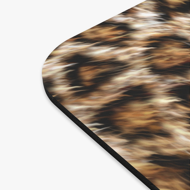 Realistic Leopard Print Mousepad