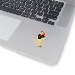 Daren the Lion DARE Program Mascot Kiss-Cut Sticker