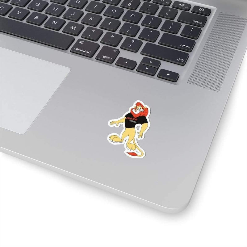 Daren the Lion DARE Program Mascot Kiss-Cut Sticker