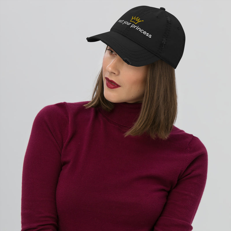 not your princess Embroidered Baseball Cap