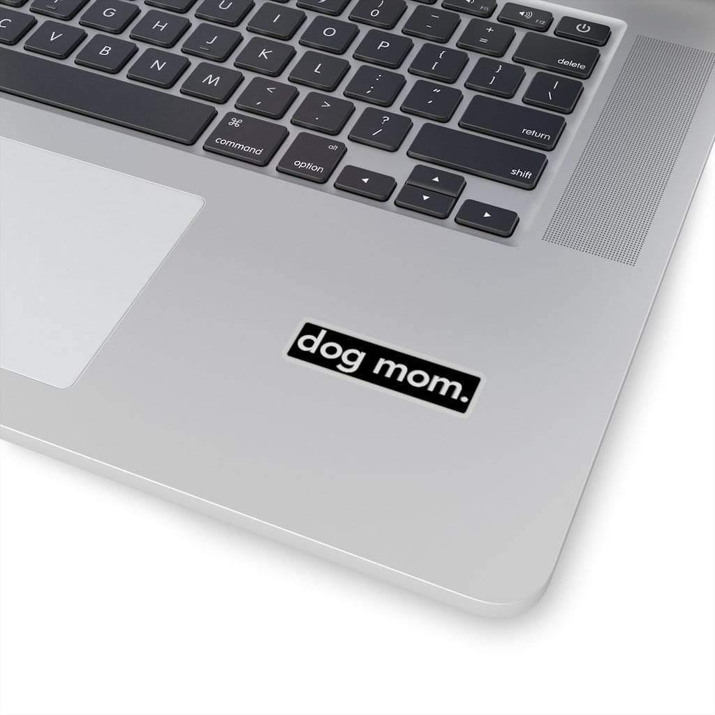 Dog Mom Sticker Transparent / 2" × 2" Dryp Factory