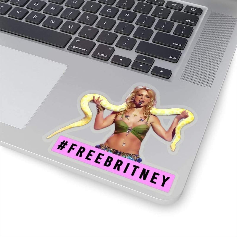 Free Britney Kiss-Cut Sticker