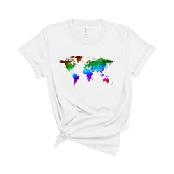 Galaxy World T-Shirt White / XS Dryp Factory
