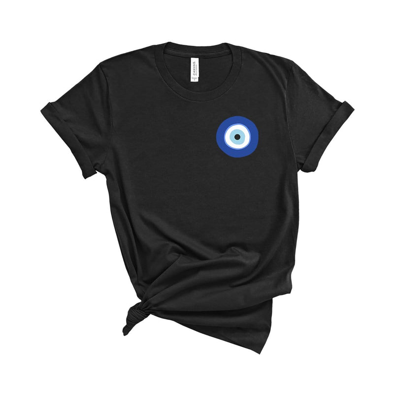 Greek Evil Eye T-Shirt Black / L Dryp Factory