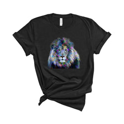 Holographic Lion T-Shirt Black / XL