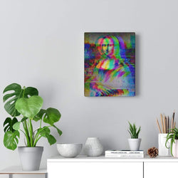Mona Lisa Trip Canvas Wall Art 8″ × 10″ / Premium Gallery Wraps (1.25″) Dryp Factory