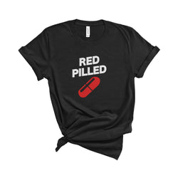 Red Pilled T-Shirt Black / L Dryp Factory