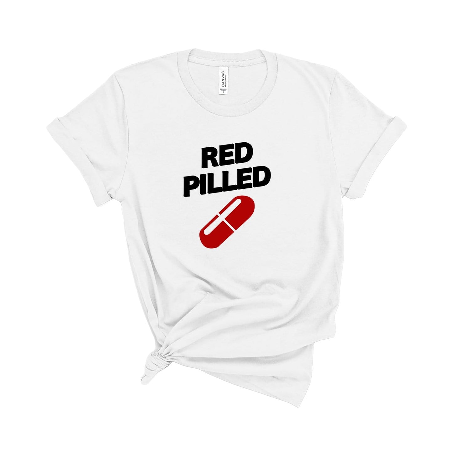 Red Pilled T-Shirt White / L Dryp Factory