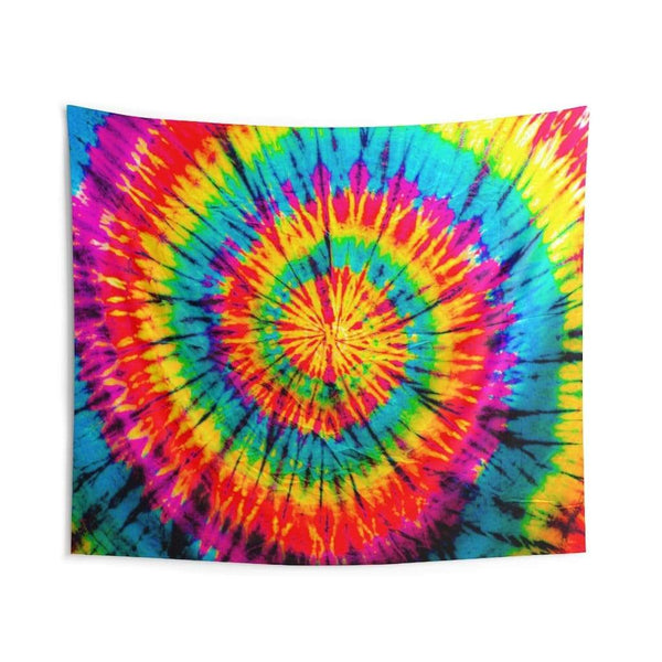 Tie-Dye Wall Tapestry 104" × 88" Dryp Factory