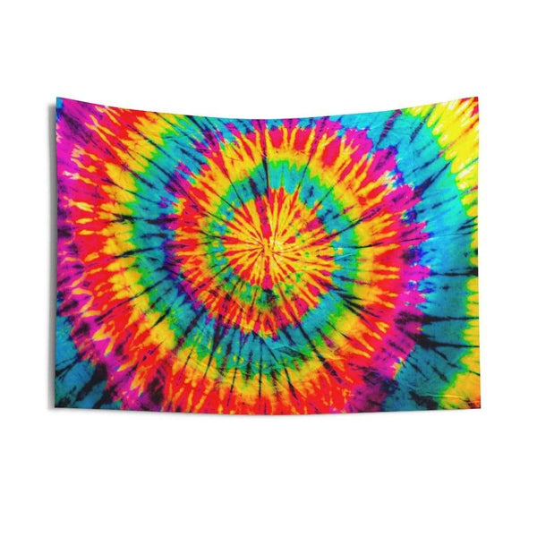 Tie-Dye Wall Tapestry 36" × 26" Dryp Factory