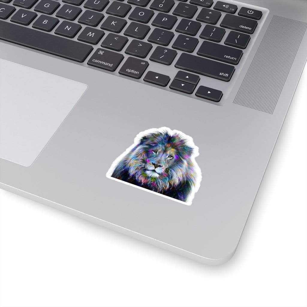 Trippy Lion Vibe Kiss-Cut Sticker